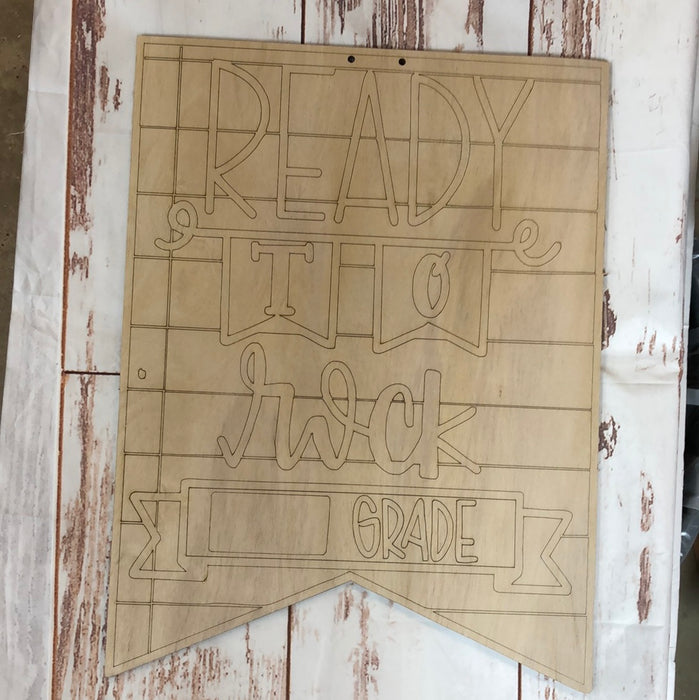 READY TO ROCK Door Hanger