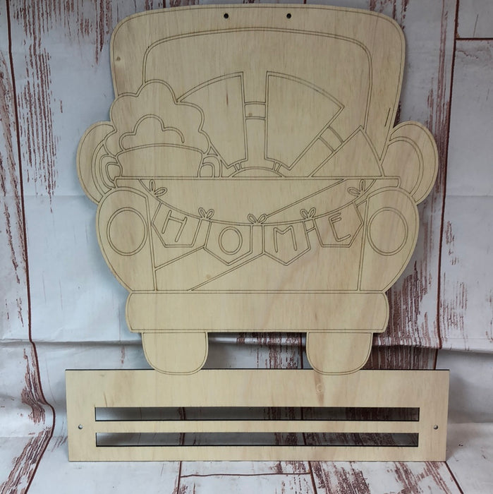 Farmhouse Truck Door Rail