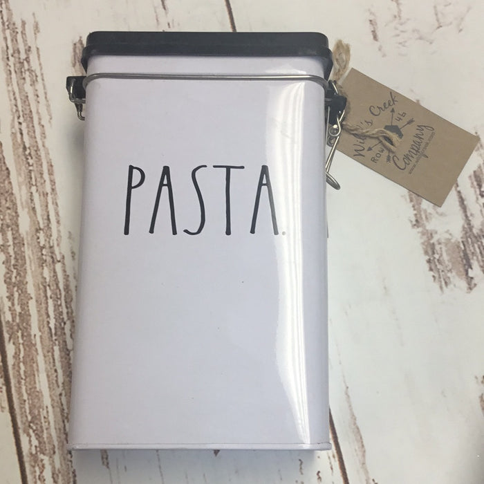 RAE DUNN METAL PASTA CANISTER
