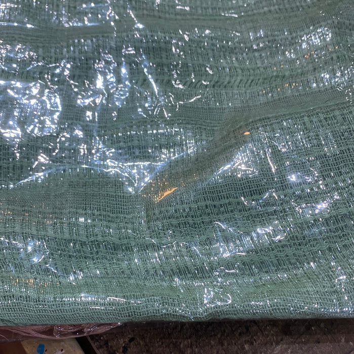 GREEN TINSEL SCARF