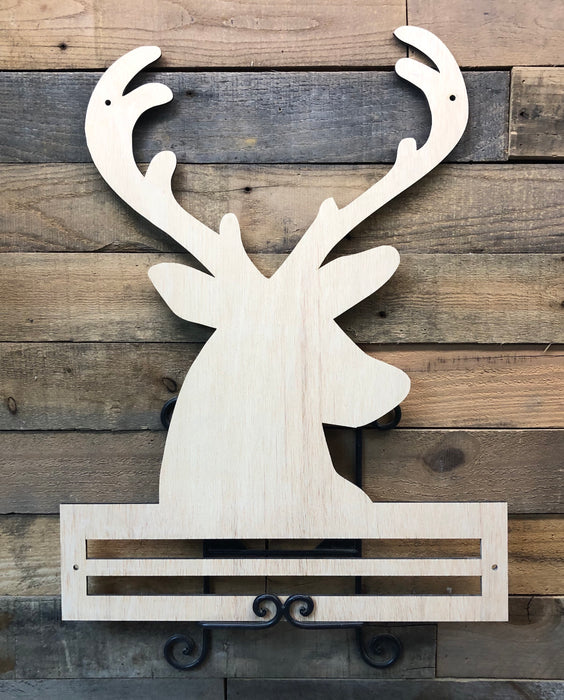 Deer Head with Rail