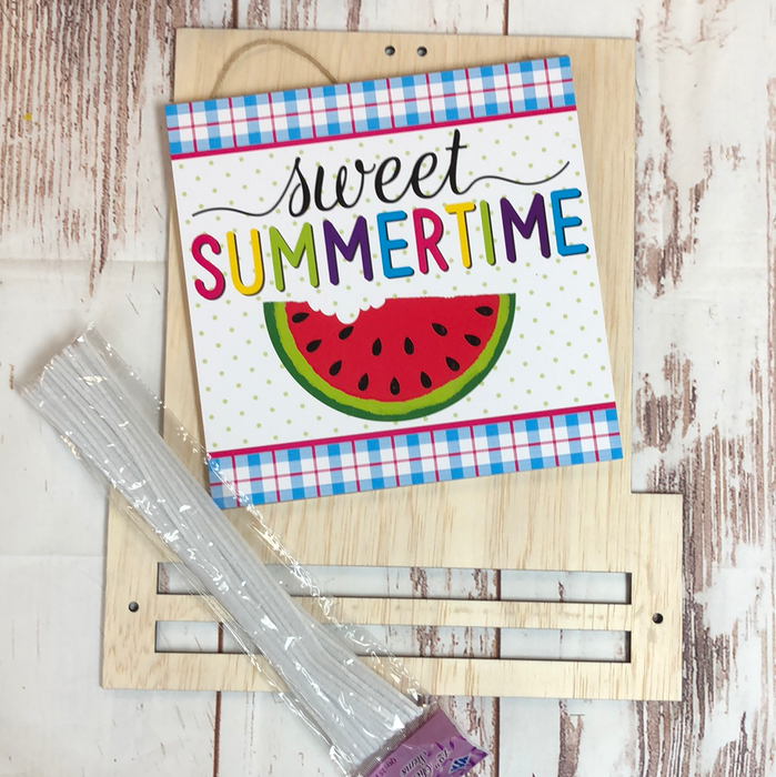 Sweet Summertime Sign Rail Kit