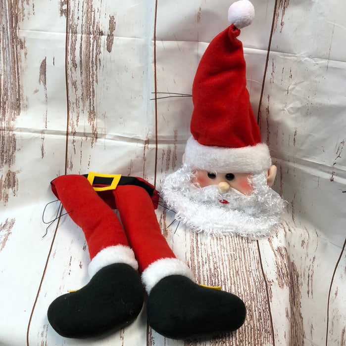 SANTA Plush Wreath Attachment