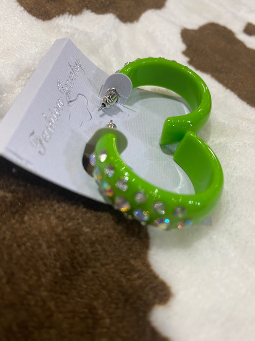 LIME LIGHTS EARRING