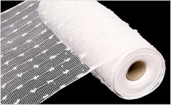 10.5 x 10 yd Snowball White Mesh