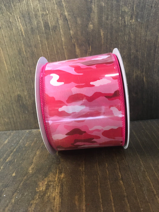 Pink Camo Ribbon