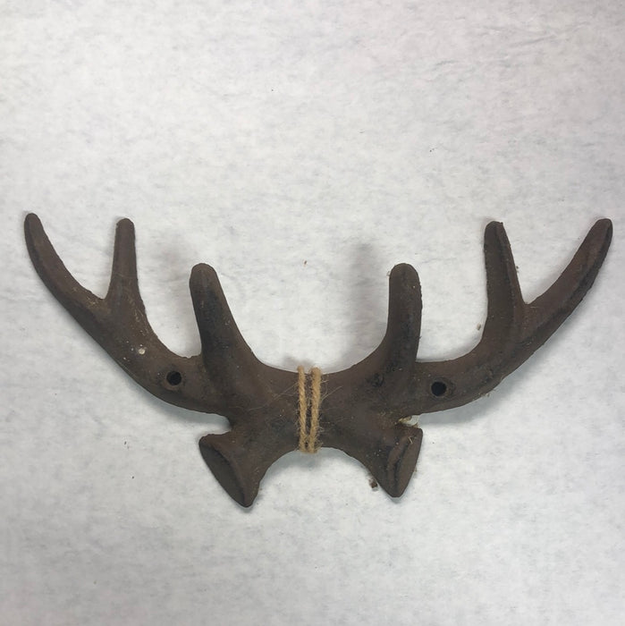 Metal Crossed Antler Wall Hook