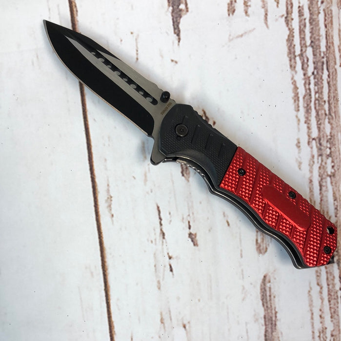 RED/BLACK POCKET KNIFE
