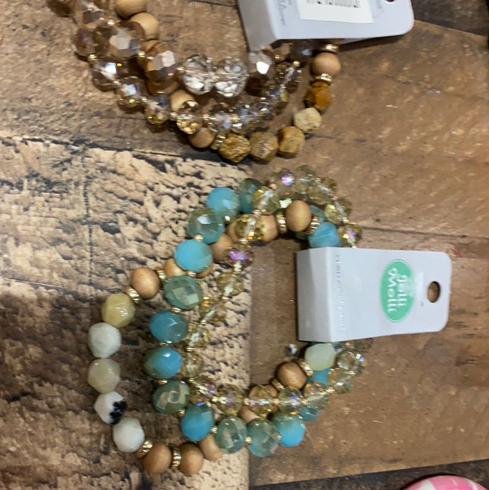 BEADED STRETCH BRACELET
