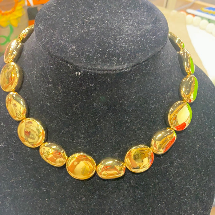 CHUNKY GOLD NECKLACE