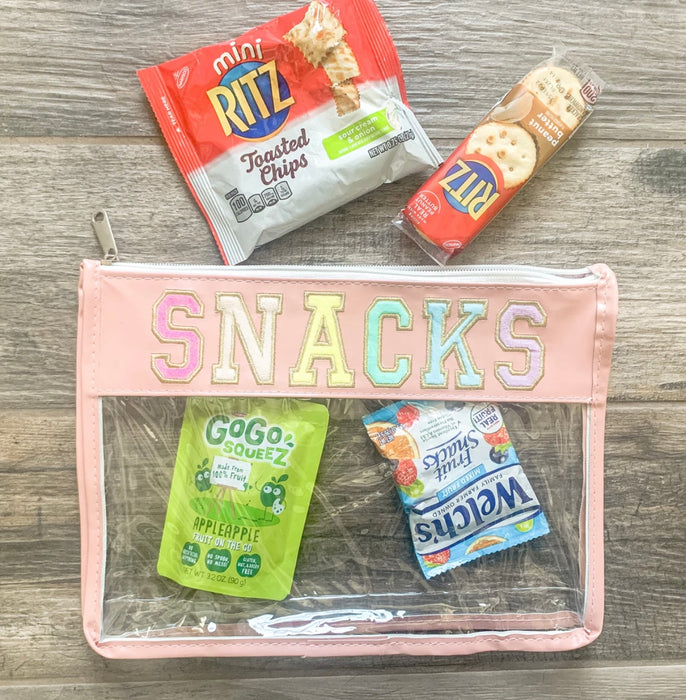 SNACK ATTACK ZIPPER BAG