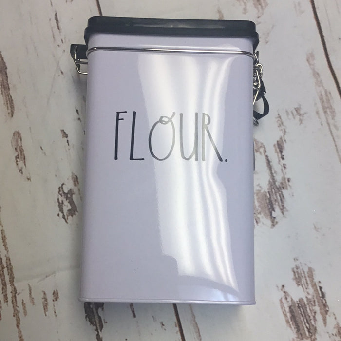 RAE DUNN METAL FLOUR CANISTER