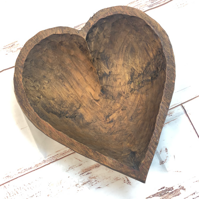 Rustic Heart Bowl