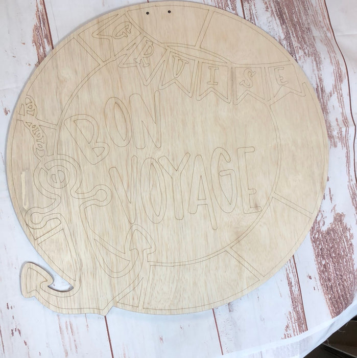 Bon Voyage Door Hanger