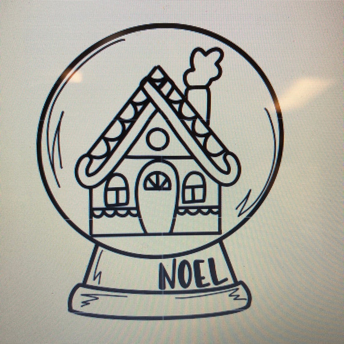 Noel Globe Door Hanger