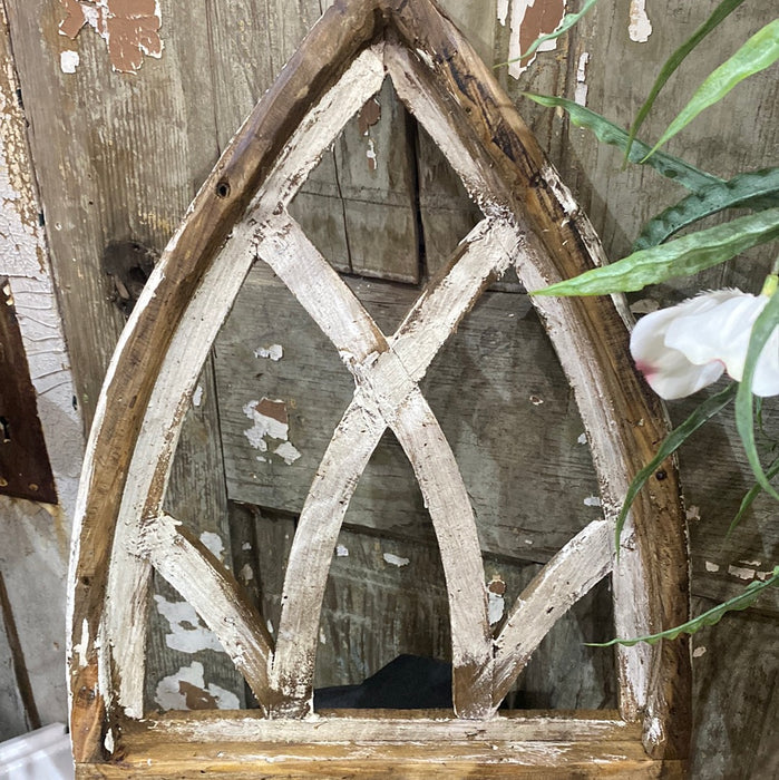 SMALL GOTHIC Cathedral Type Wood Window Frame