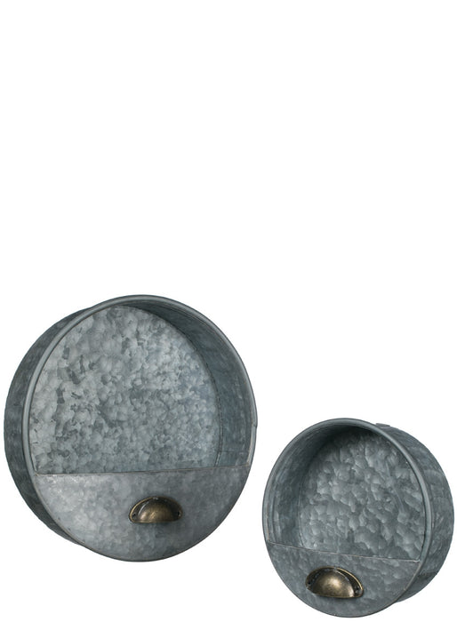 Round Pan Wall Pocket